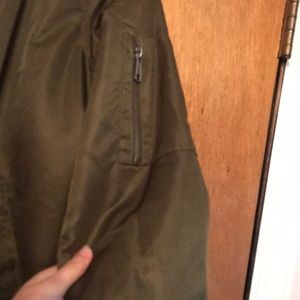 Forever 21 Jackets & Coats - Fuzzy bomber jacket Forever 21 Jackets & Coats - Fuzzy bomber jacket